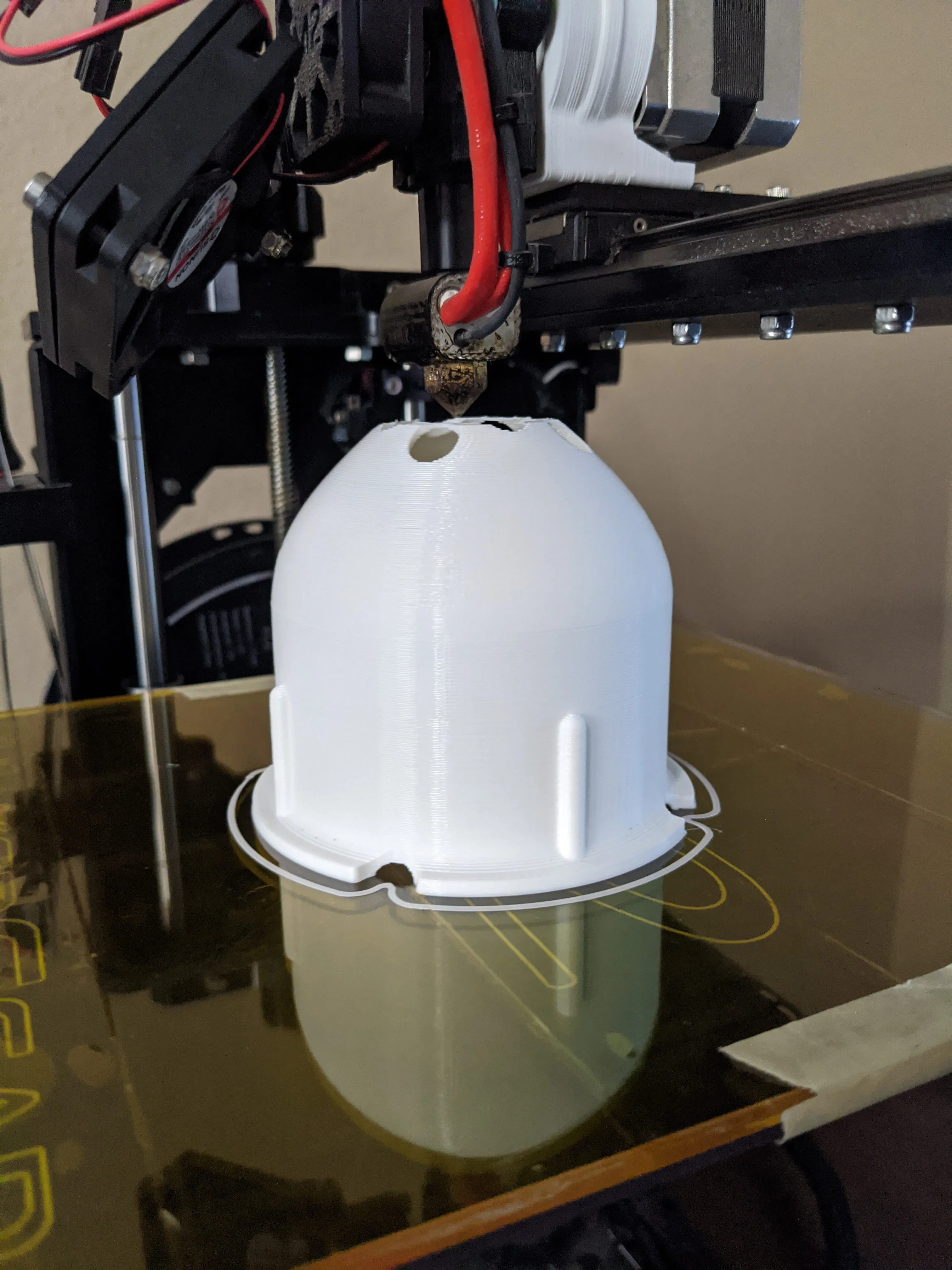 3D print in progress