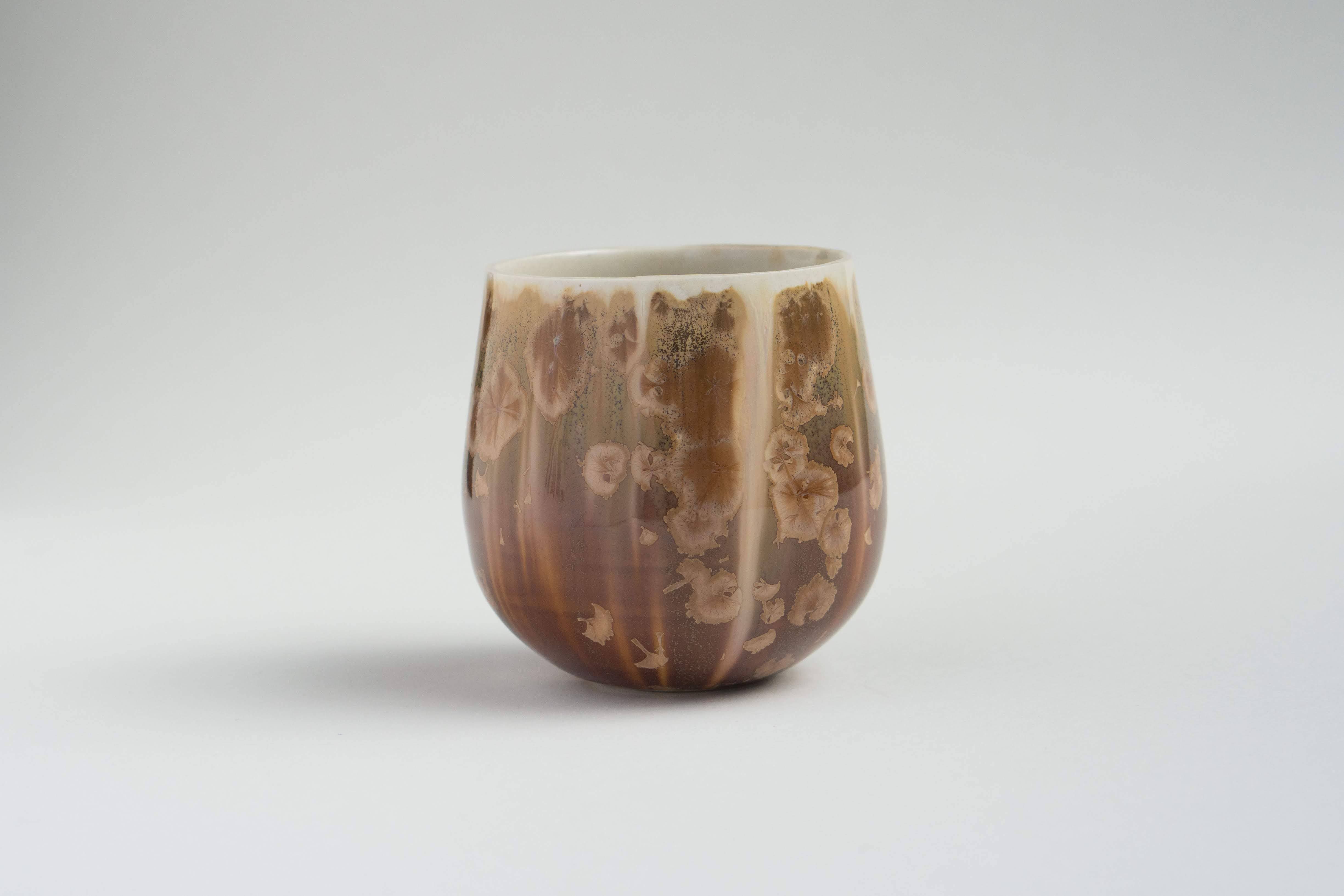 Crystalline glaze sample 43