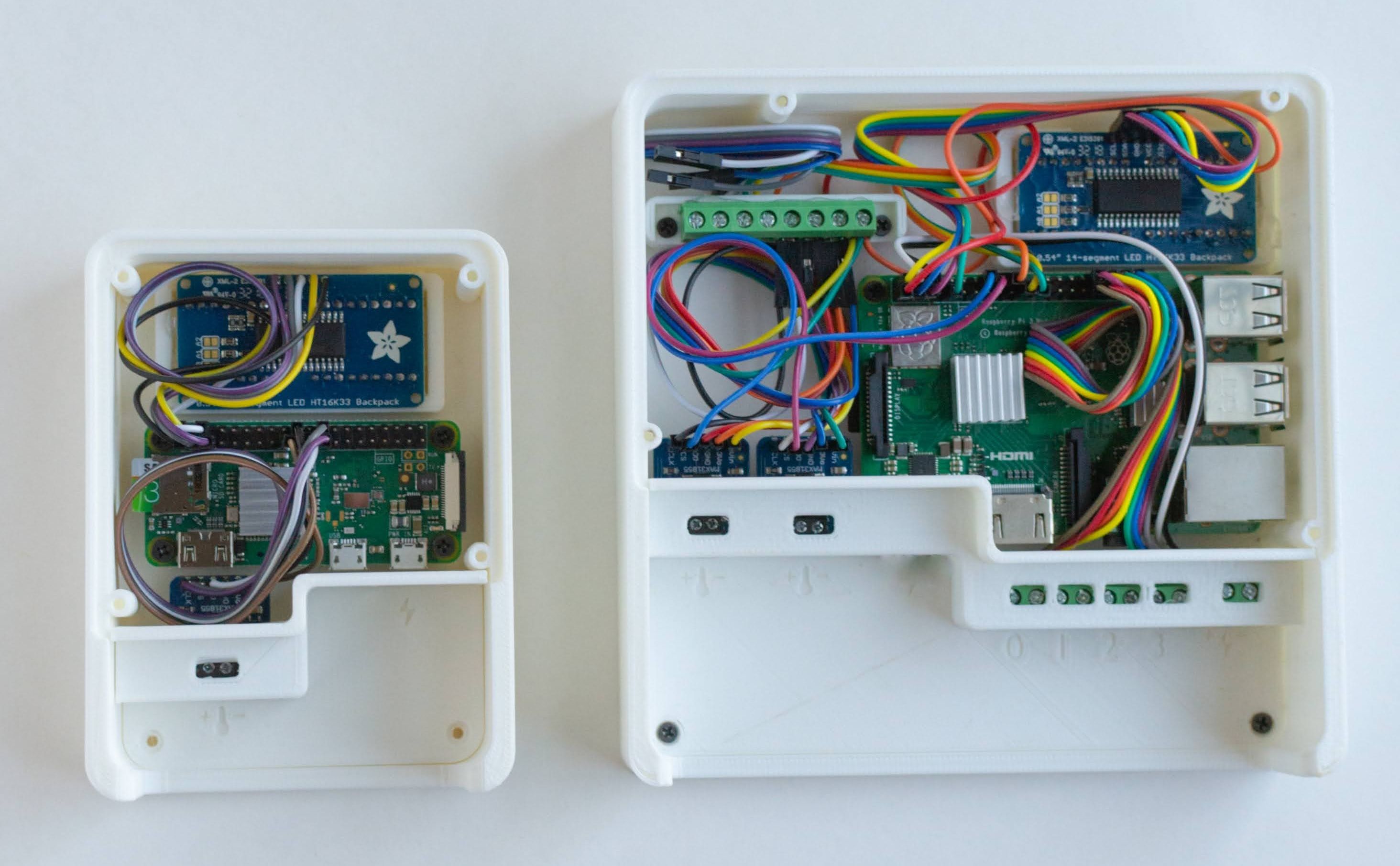 SmartKiln hardware enclosure inner workings