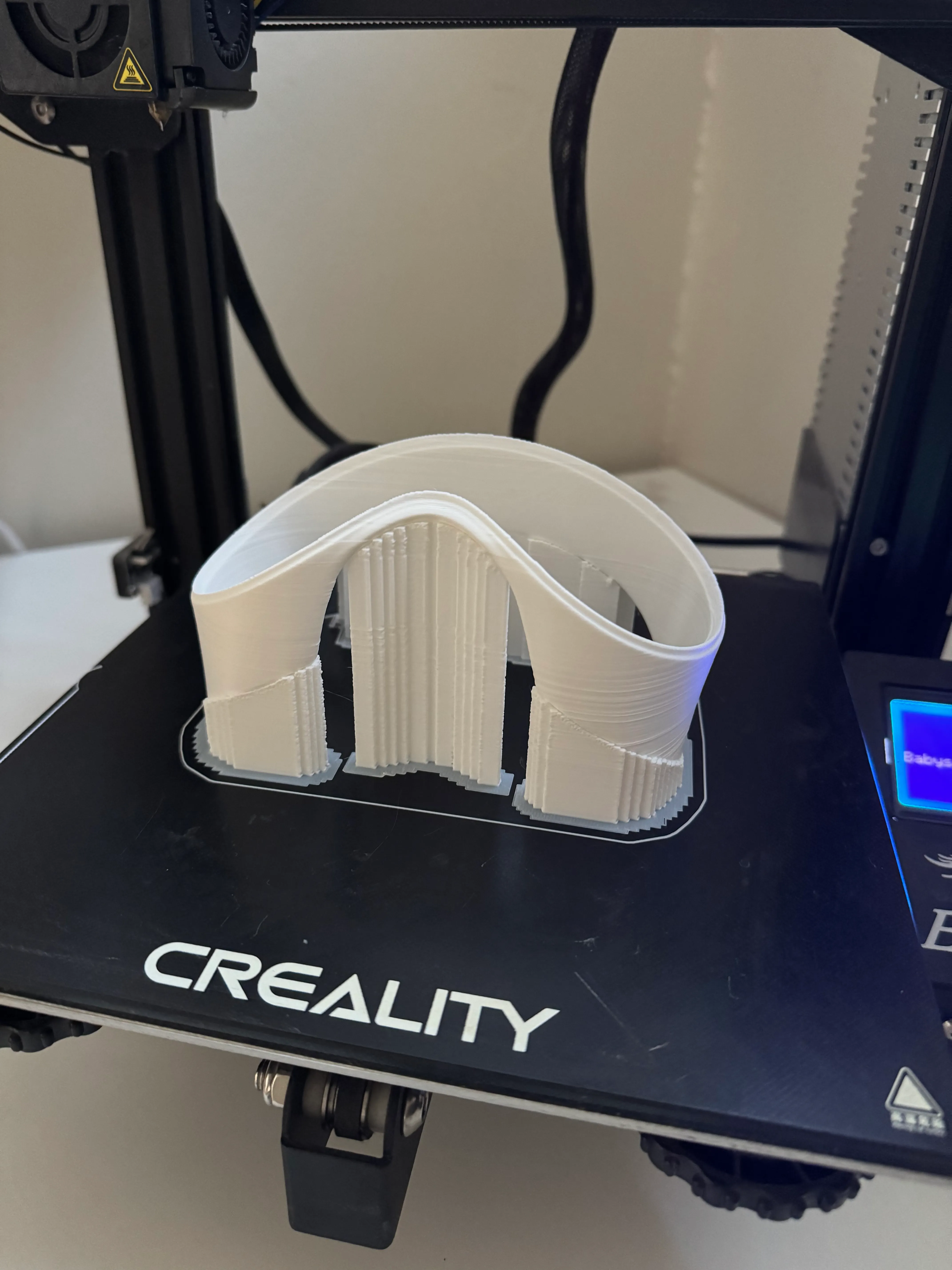 LightSeal prototype on the printer